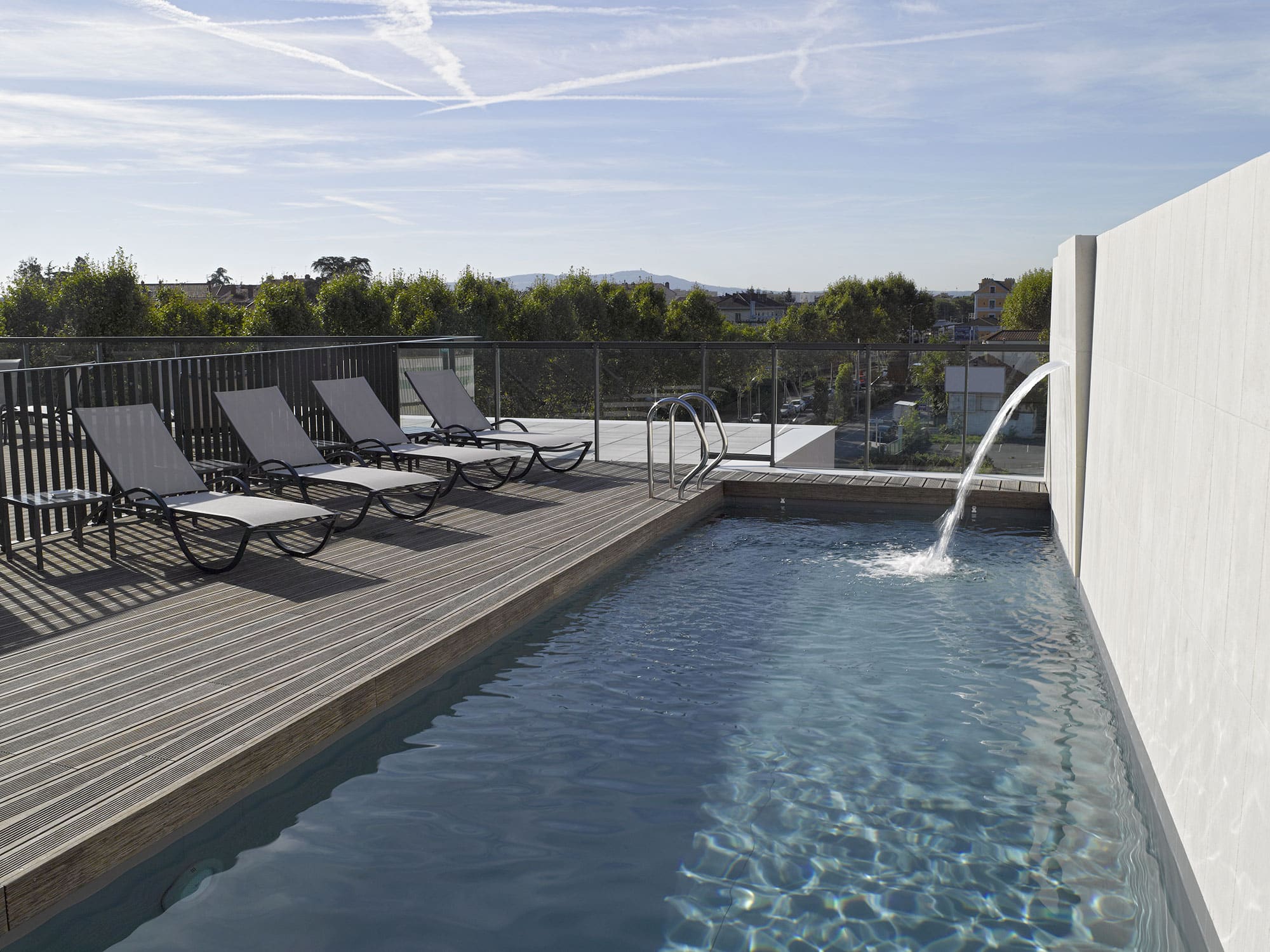 Piscine terrasse Lyon